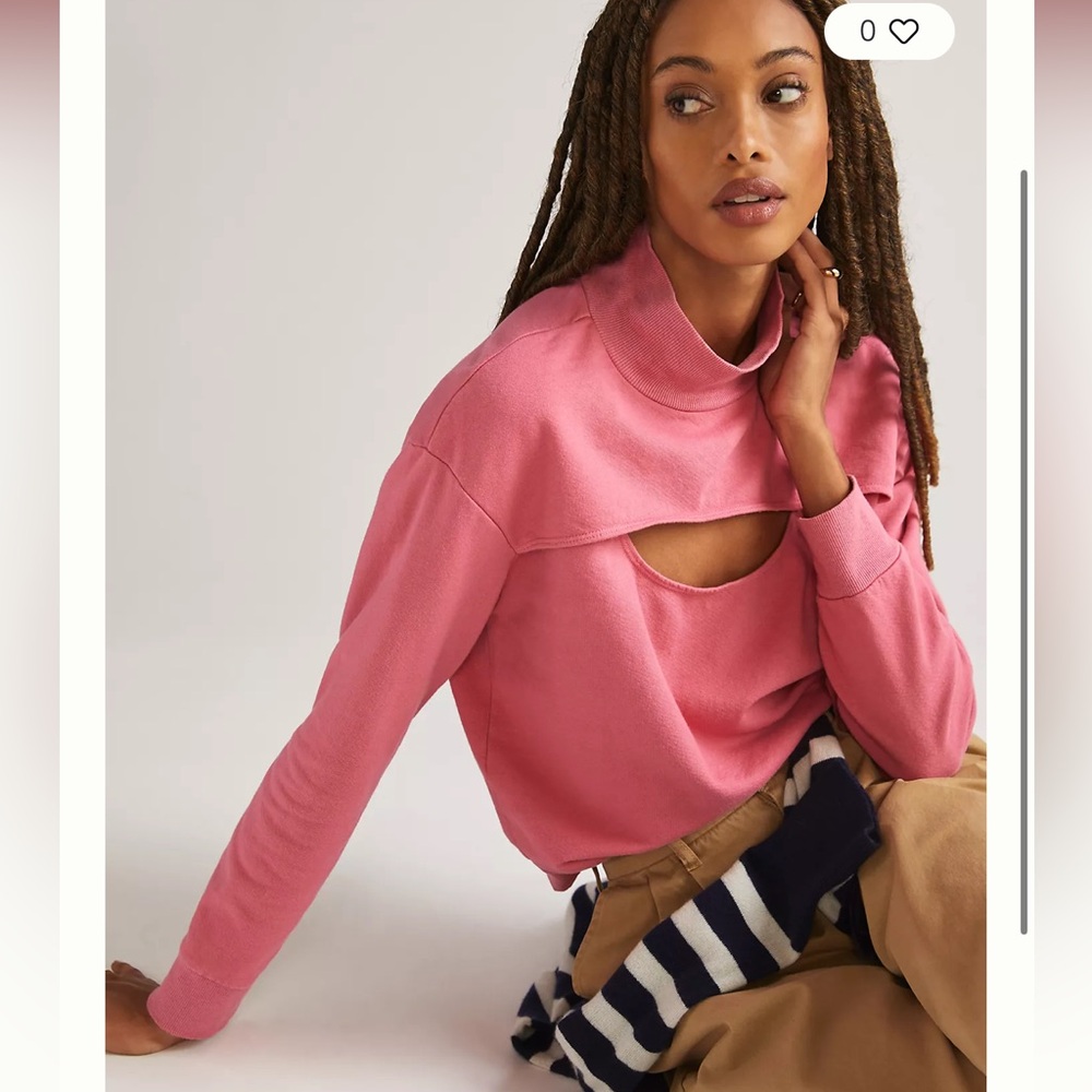 Anthropologie Sweatshirt: by T.La